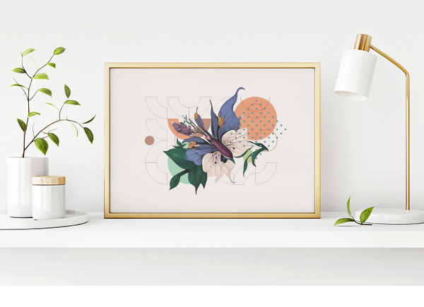 How to Choose the Perfect Frame Color for Spring Artwork