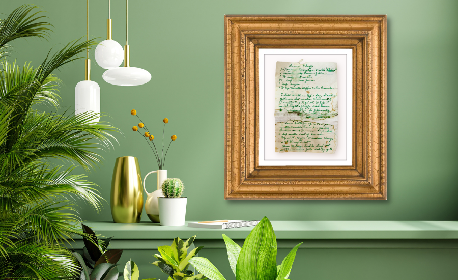 5 Things to Consider When Framing Documents