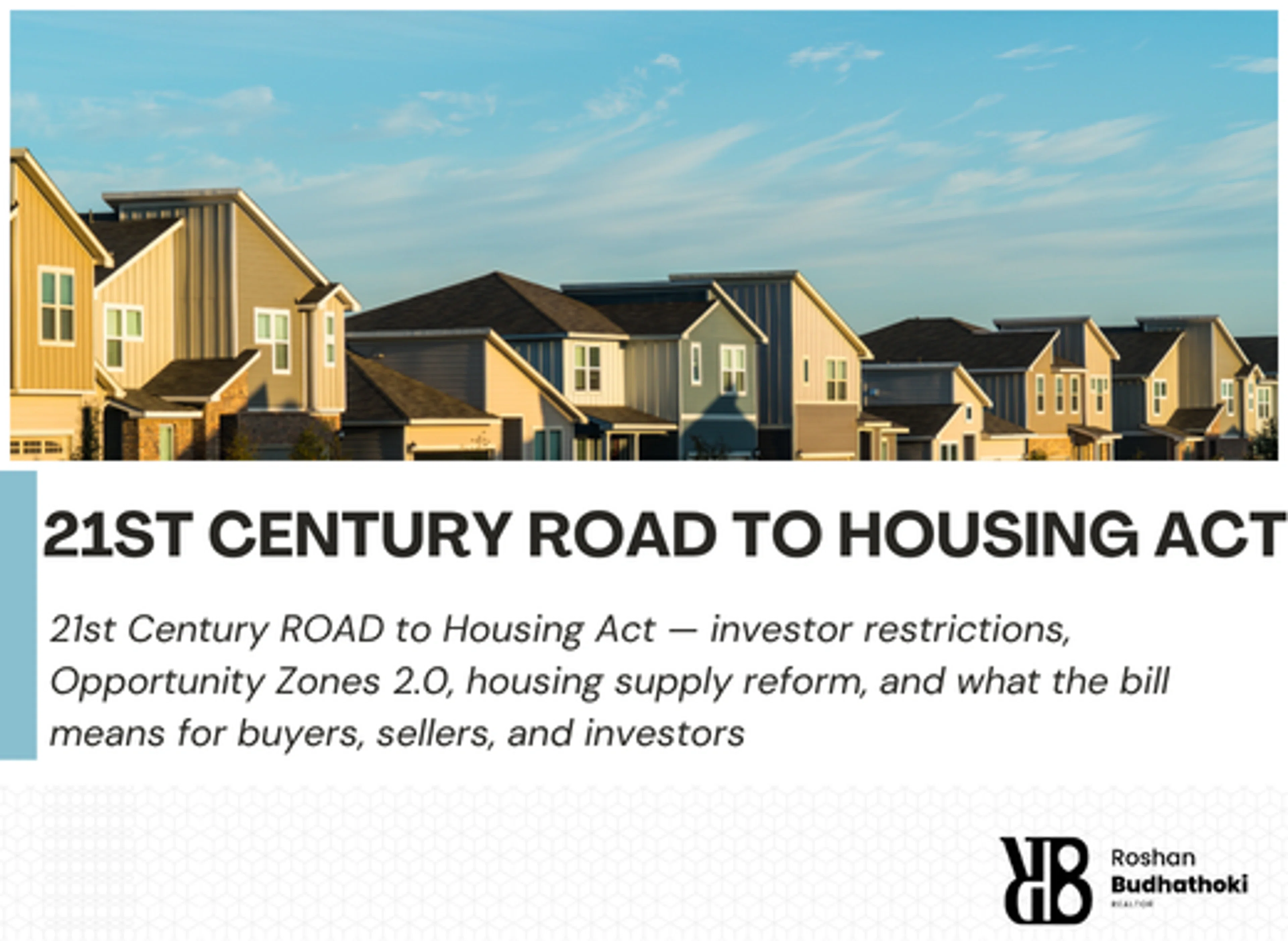 What Austin Buyers, Sellers & Investors Need to Know About the New Federal Housing Bill — And Why It's on Hold - Blog image