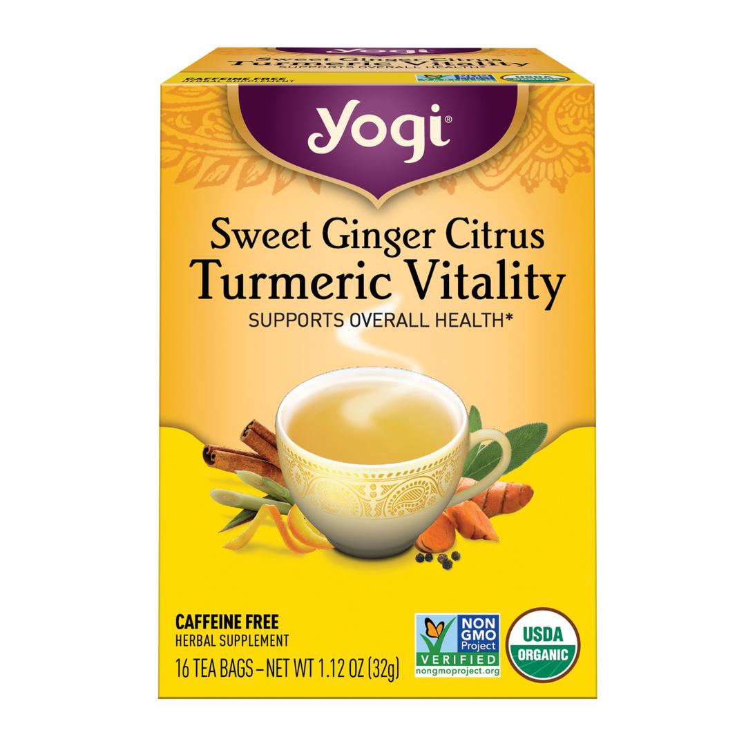 Sweet Ginger Citrus Turmeric Vitality