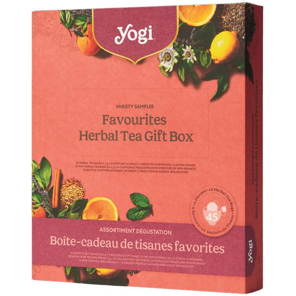 Yogi Favourites Herbal Tea Gift Box