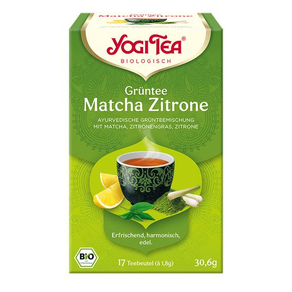 Grüntee Matcha Zitrone