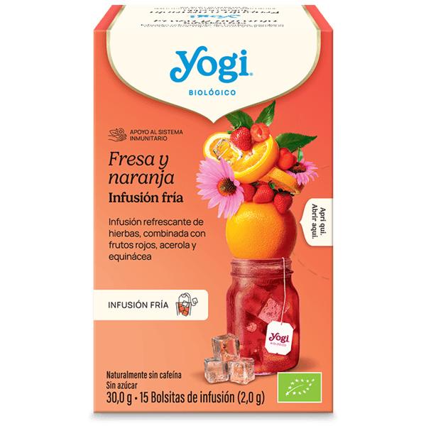 Fresa y naranja