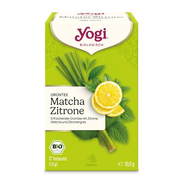 Grüntee Matcha Zitrone