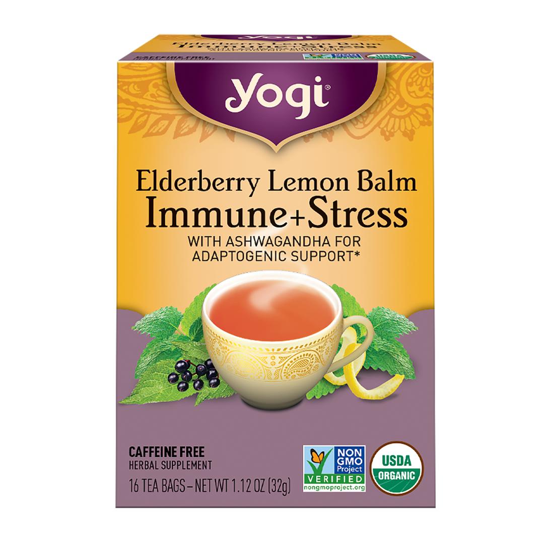 Elderberry Lemon Balm Immune + Stress