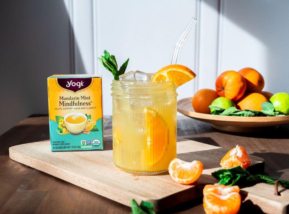 Mandarin Mint Mindfulness Mocktail Image