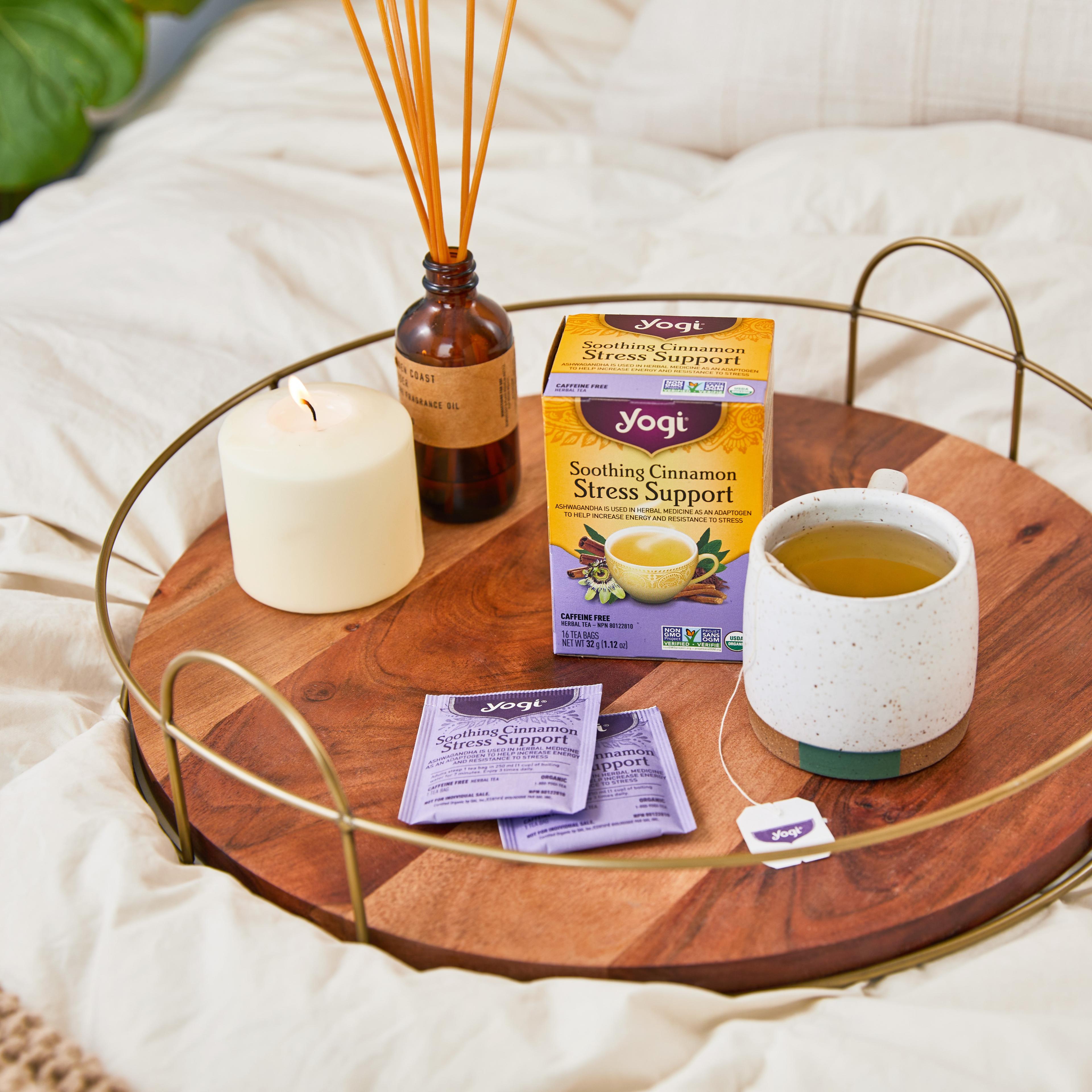 Soothing Cinnamon Tray Bedroom