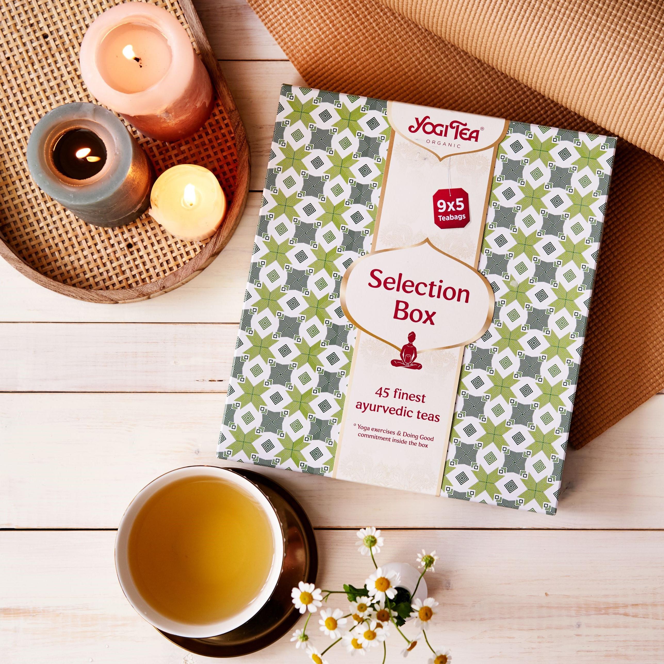 Teegeschenk Yogabox Verschenken