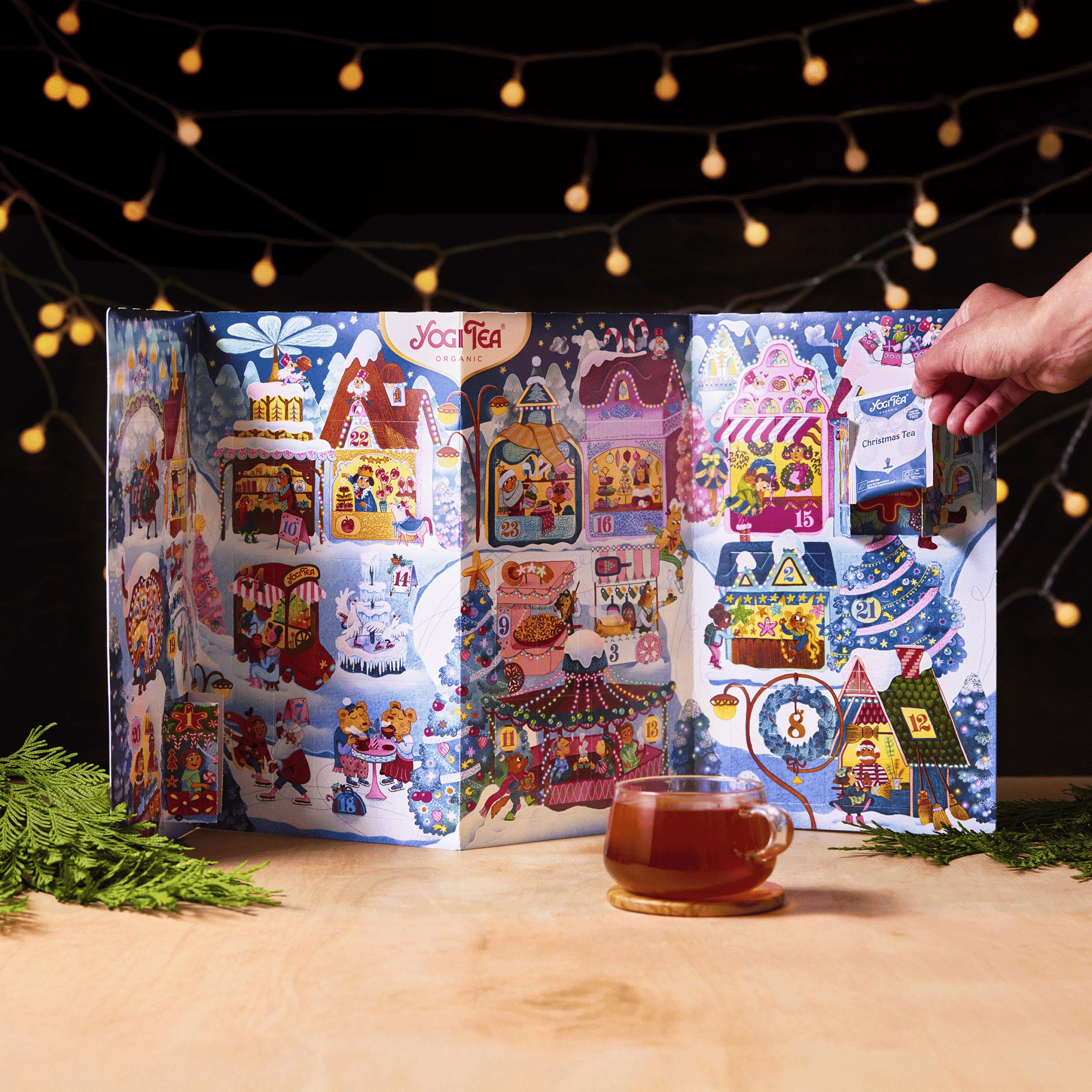 Adentskalender aufgestellt Mood