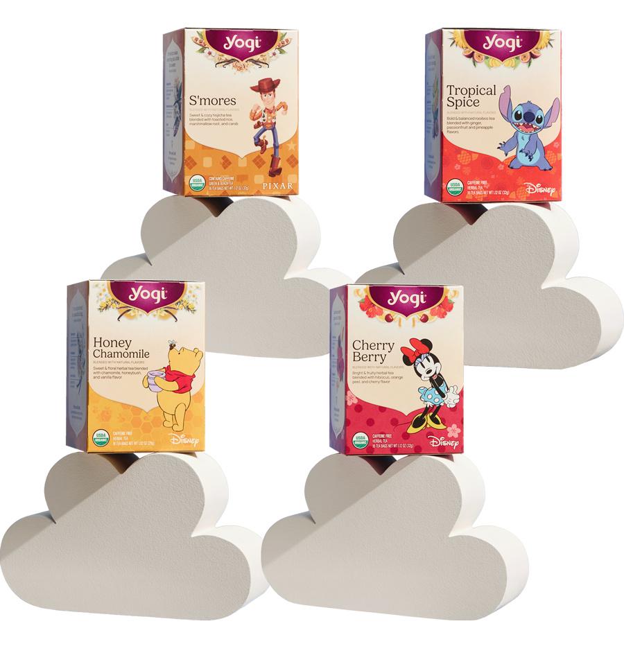 Disney Tea Packs on Clouds