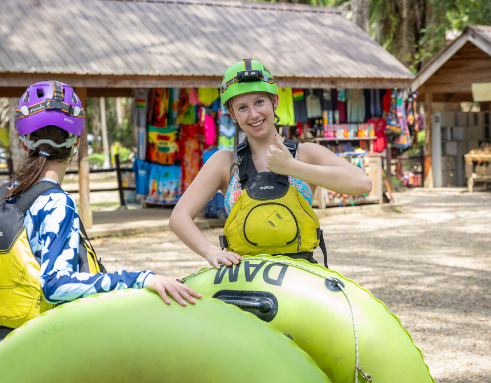 Cave Tubing in Belize 