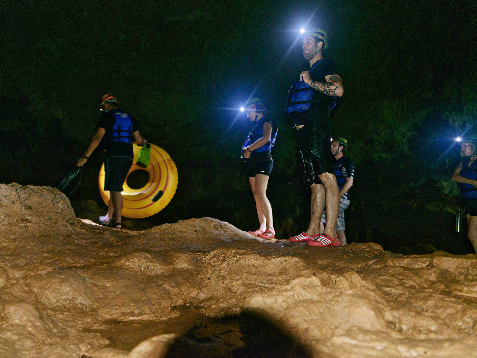 Cave Tubing in Belize