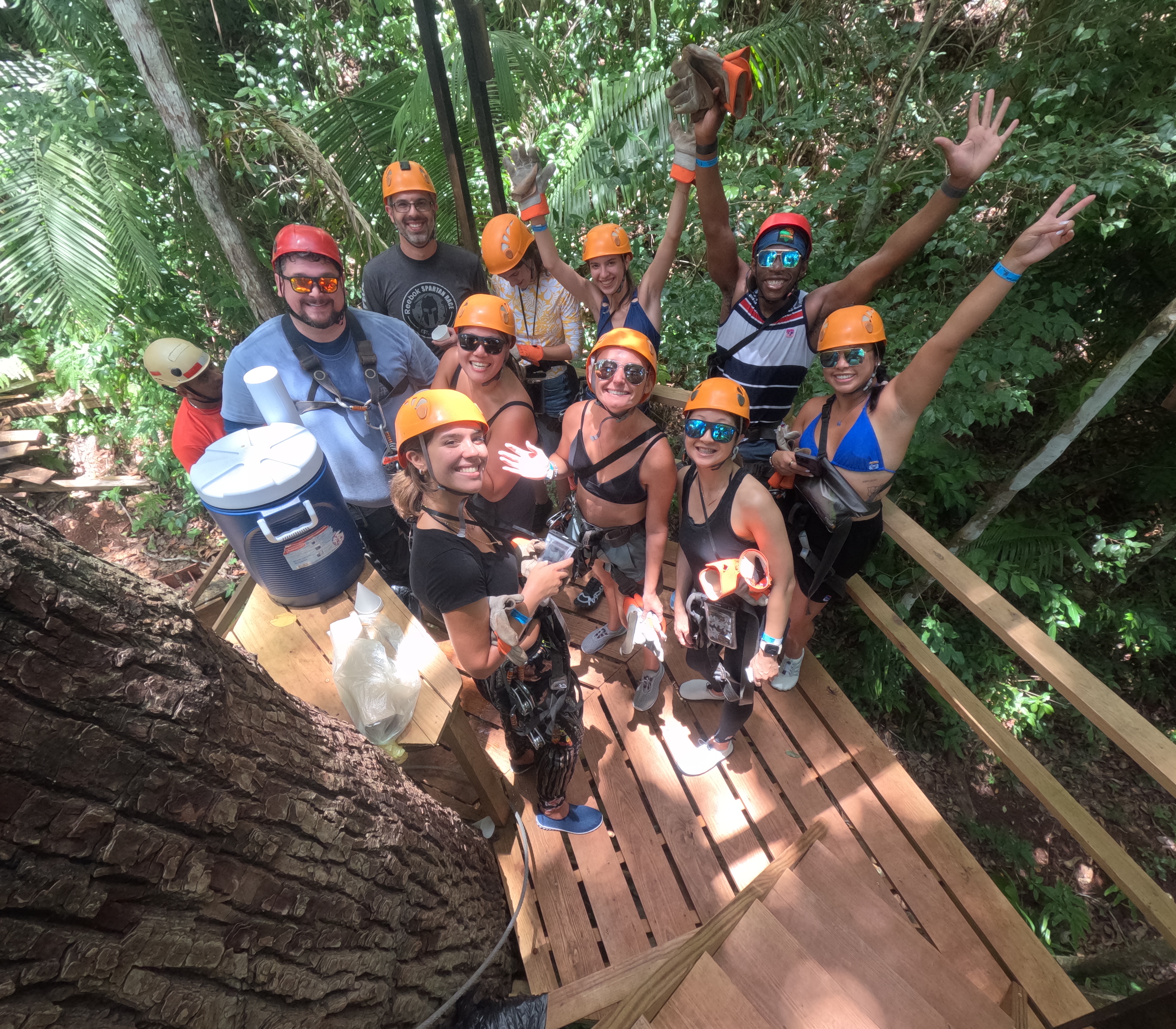 Jungle Zipline at Caves Branch Outpost