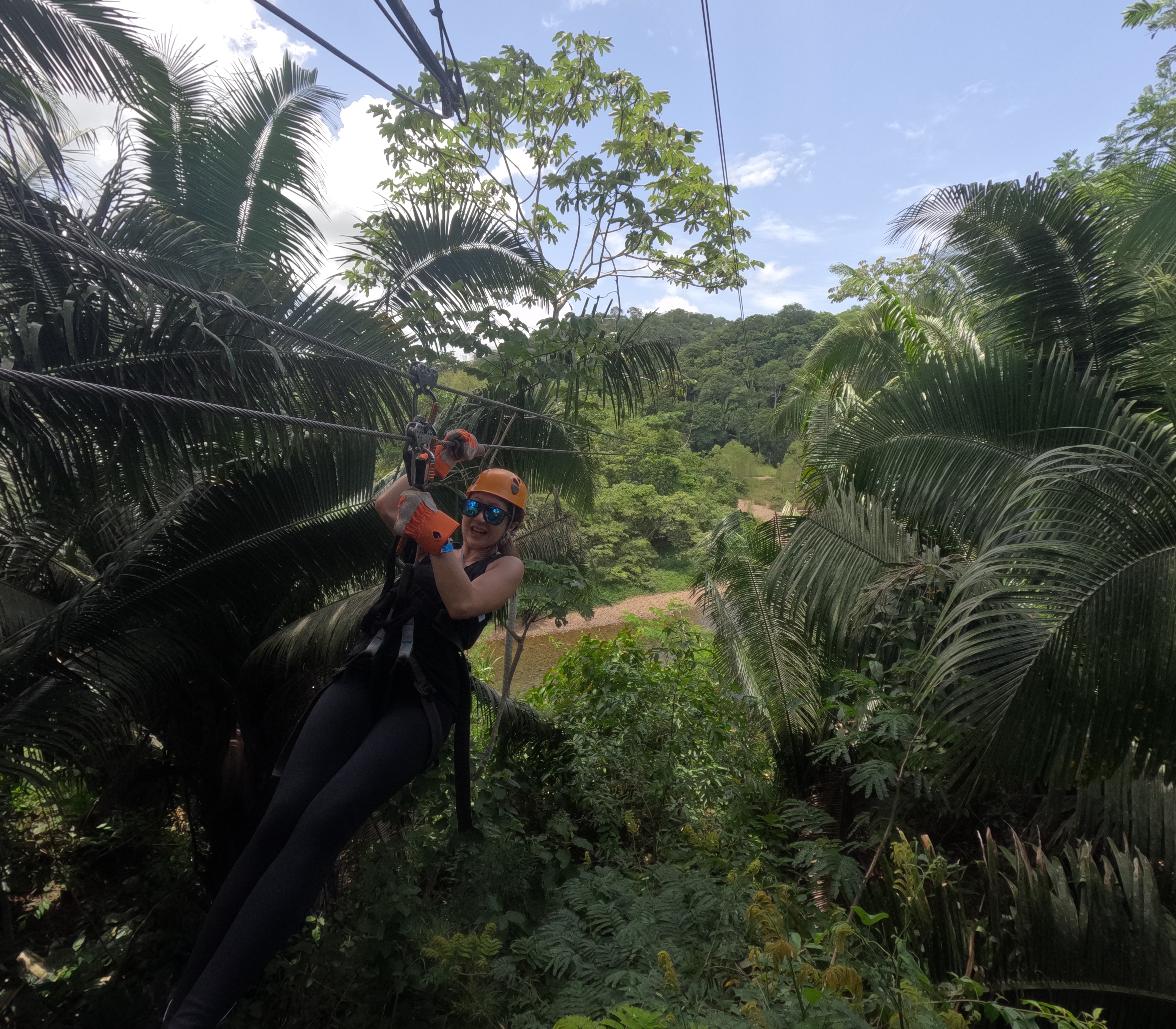 Jungle Zipline at Caves Branch Outpost