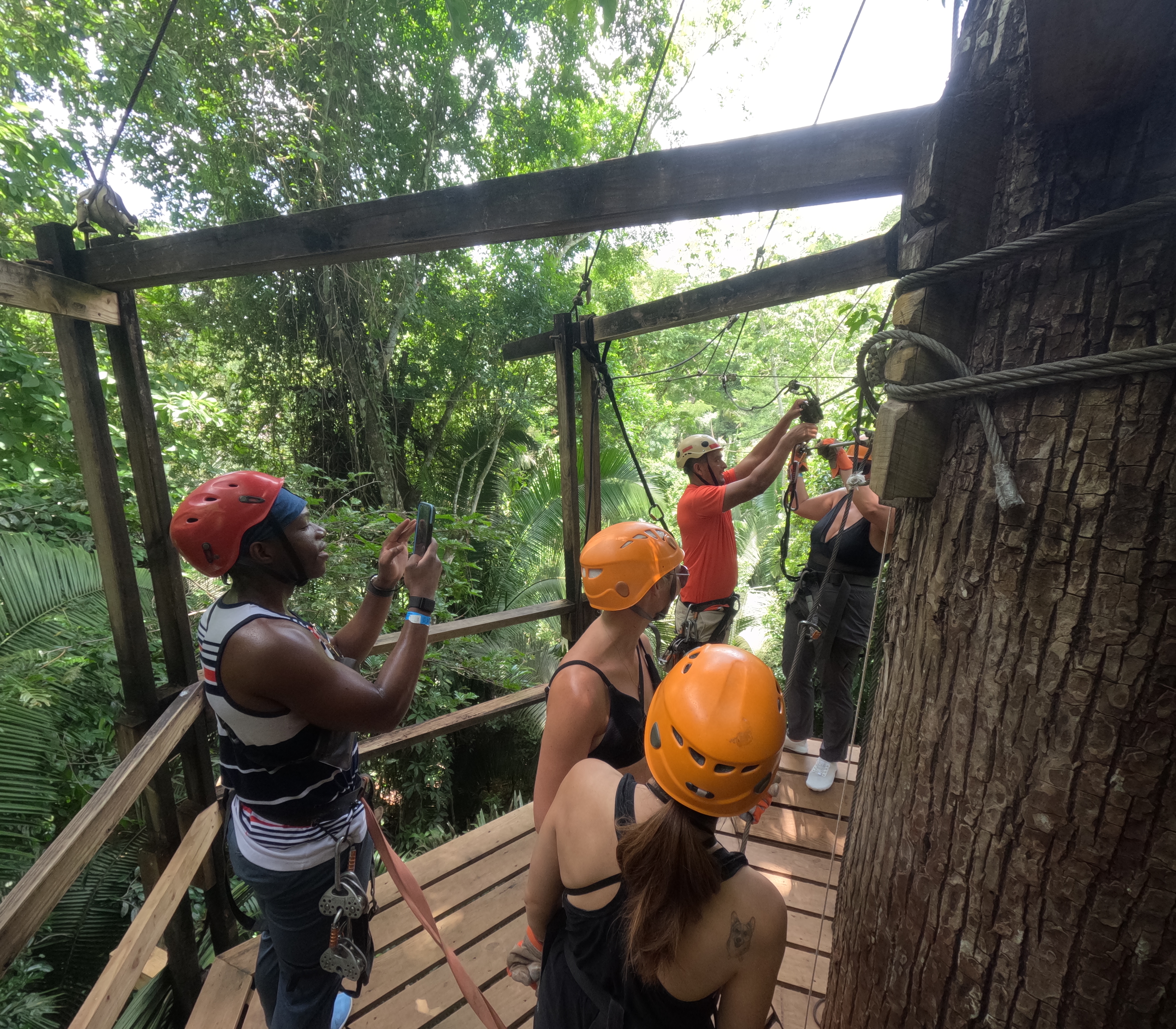 Jungle Zipline at Caves Branch Outpost