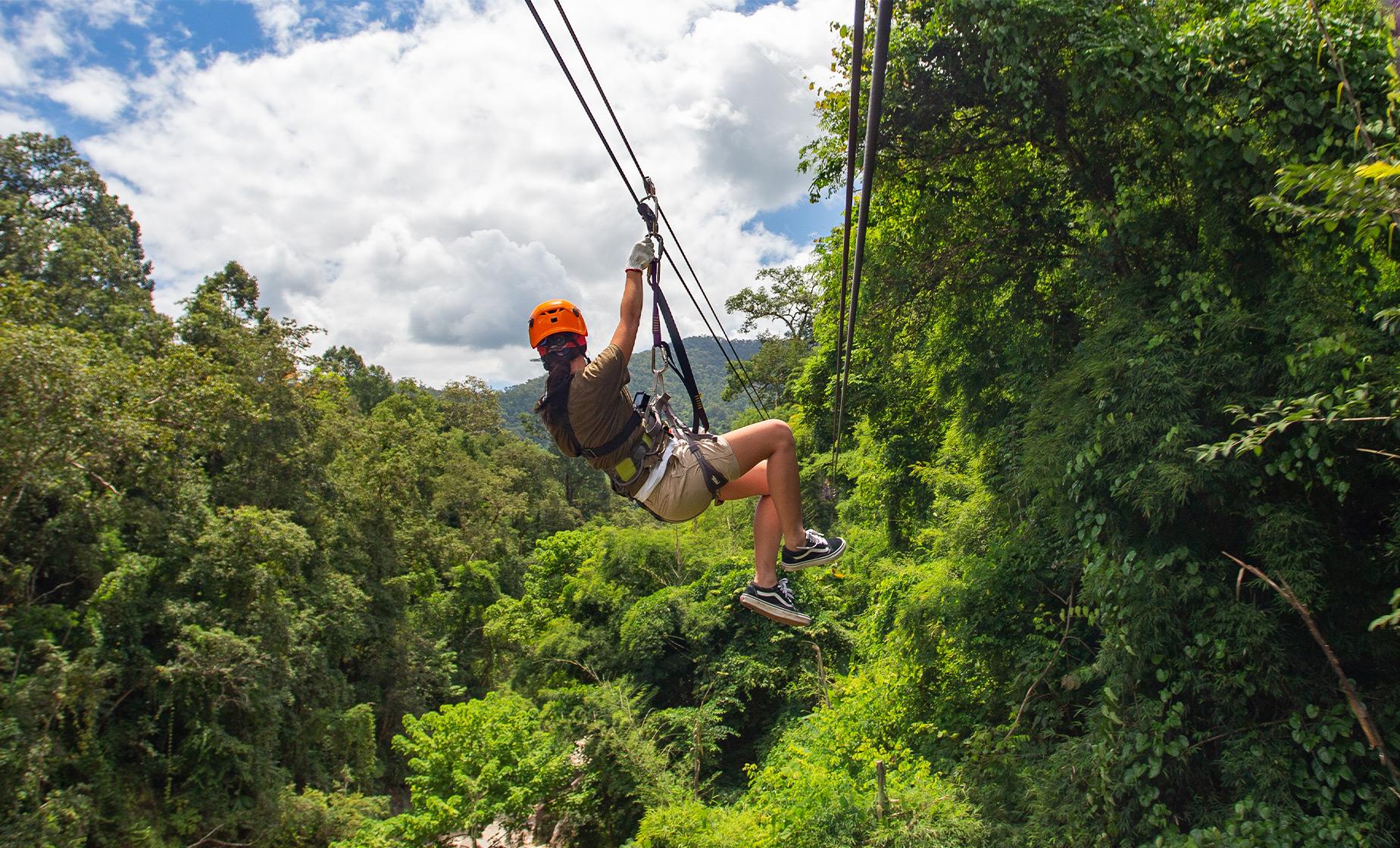 Jungle Zipline at Jaguar Paw Belize