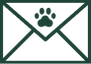 Envelope with paw