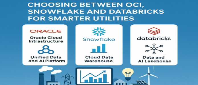 The Cloud Power Play: Choosing Between OCI, Snowflake And Databricks For Smarter Utilitiesimage