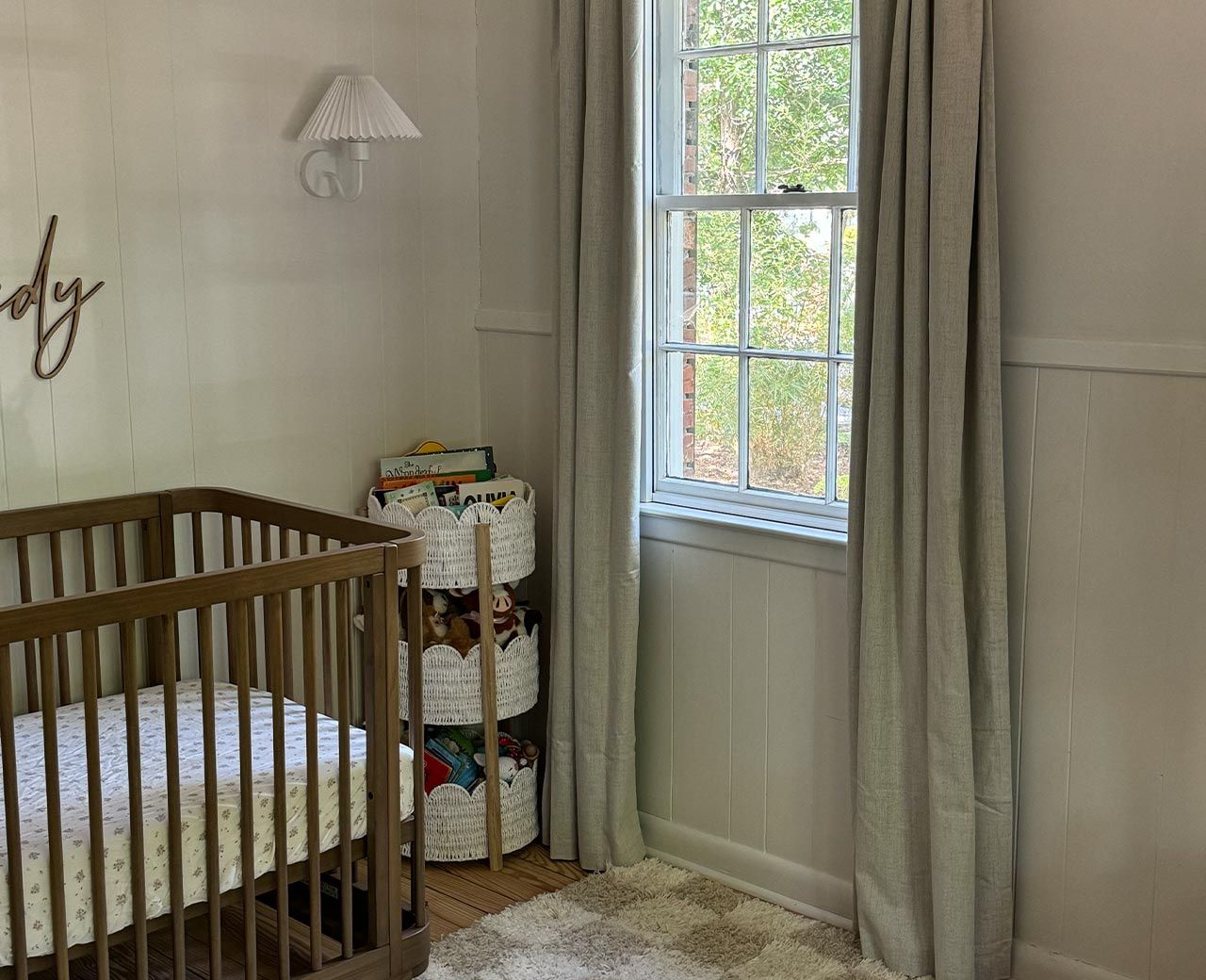 Layering of white curtains over UBlockout shades 
