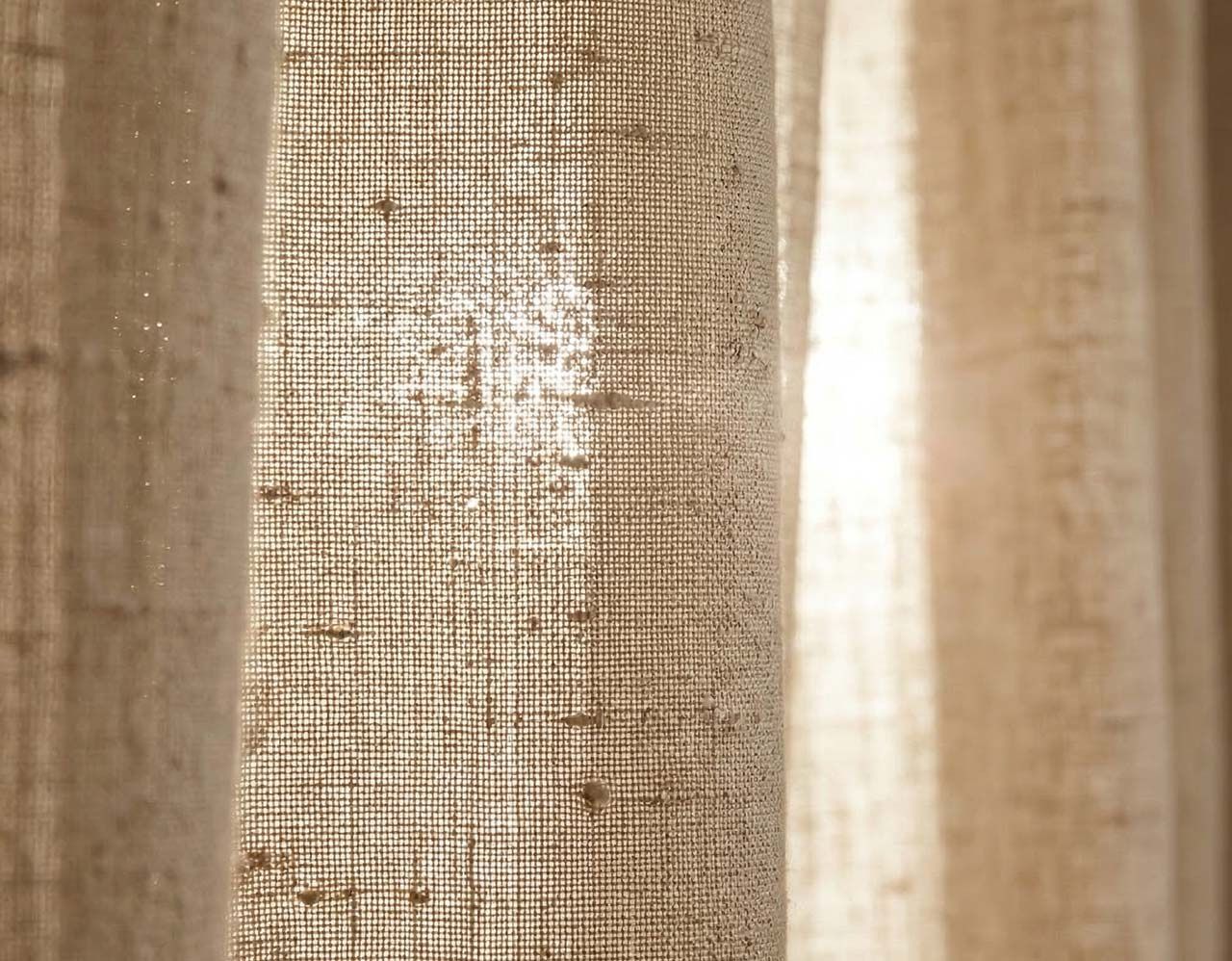 Cheap linen fabric light leak 
