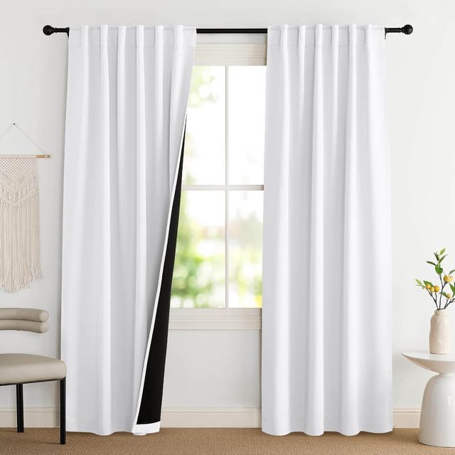 Nicetown 100% Blackout Window Curtain Panels