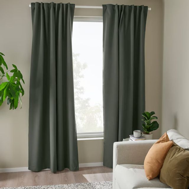 IKEA Rosenmandel Blackout Curtains
