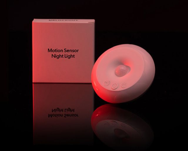 UBlockout motion sensor night light 