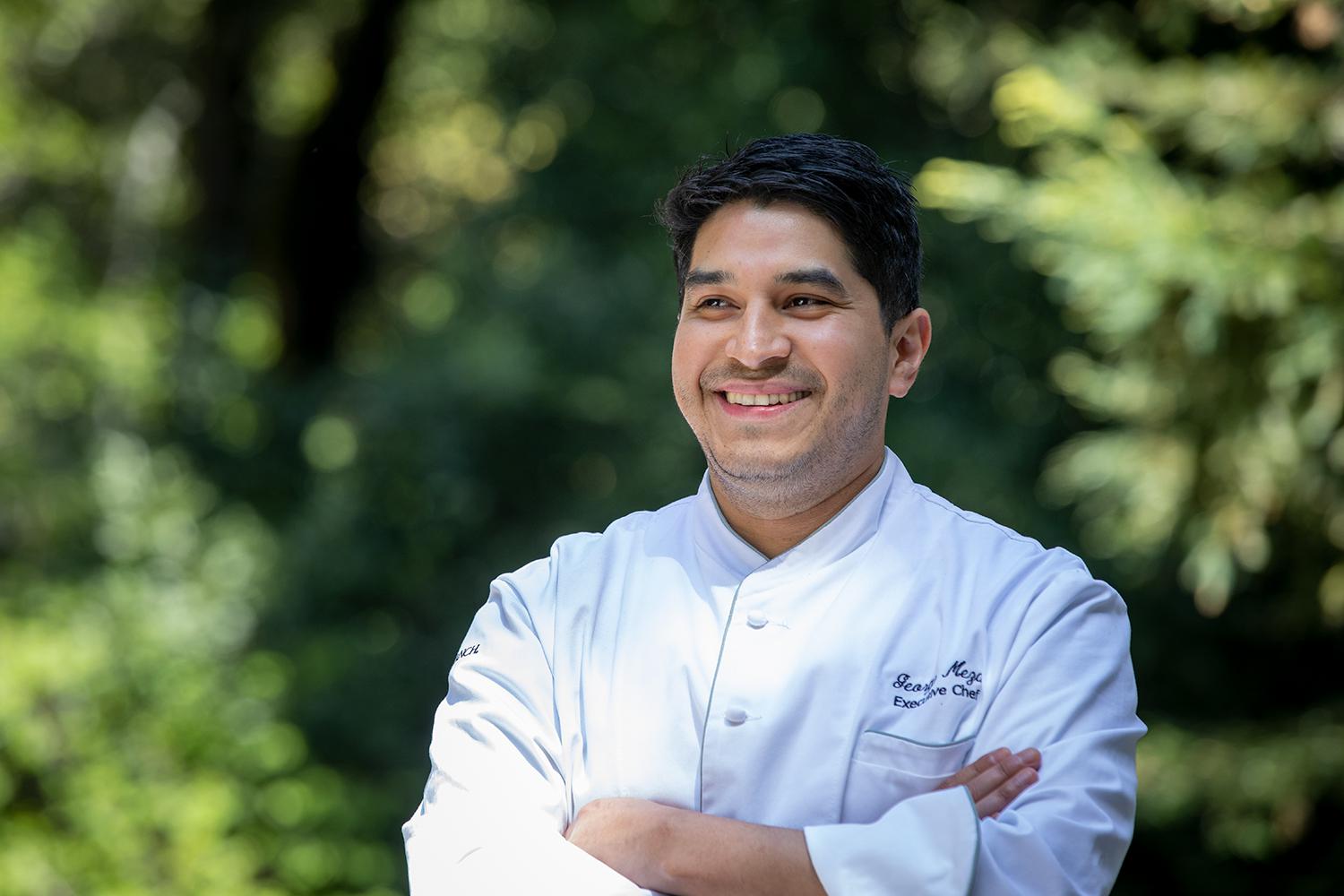 Headshot of George Meza, Executive Chef at Canyon Ranch Woodside.