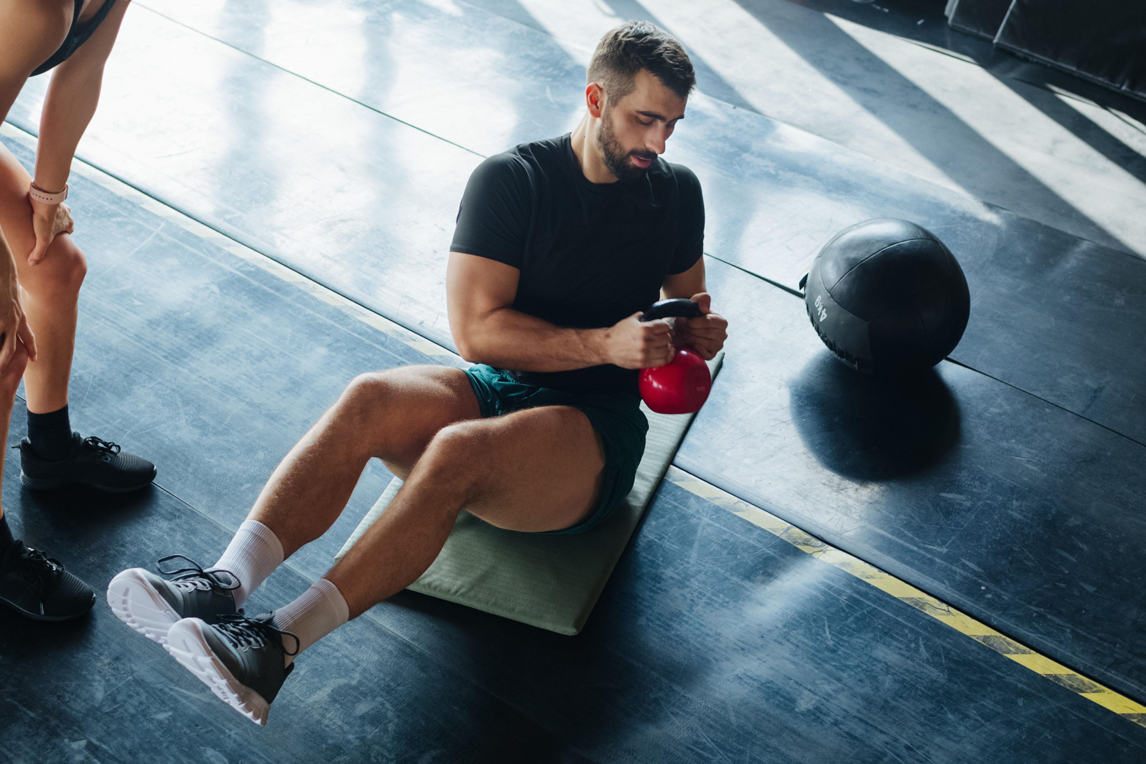 Image of a group TRX Fitness Class