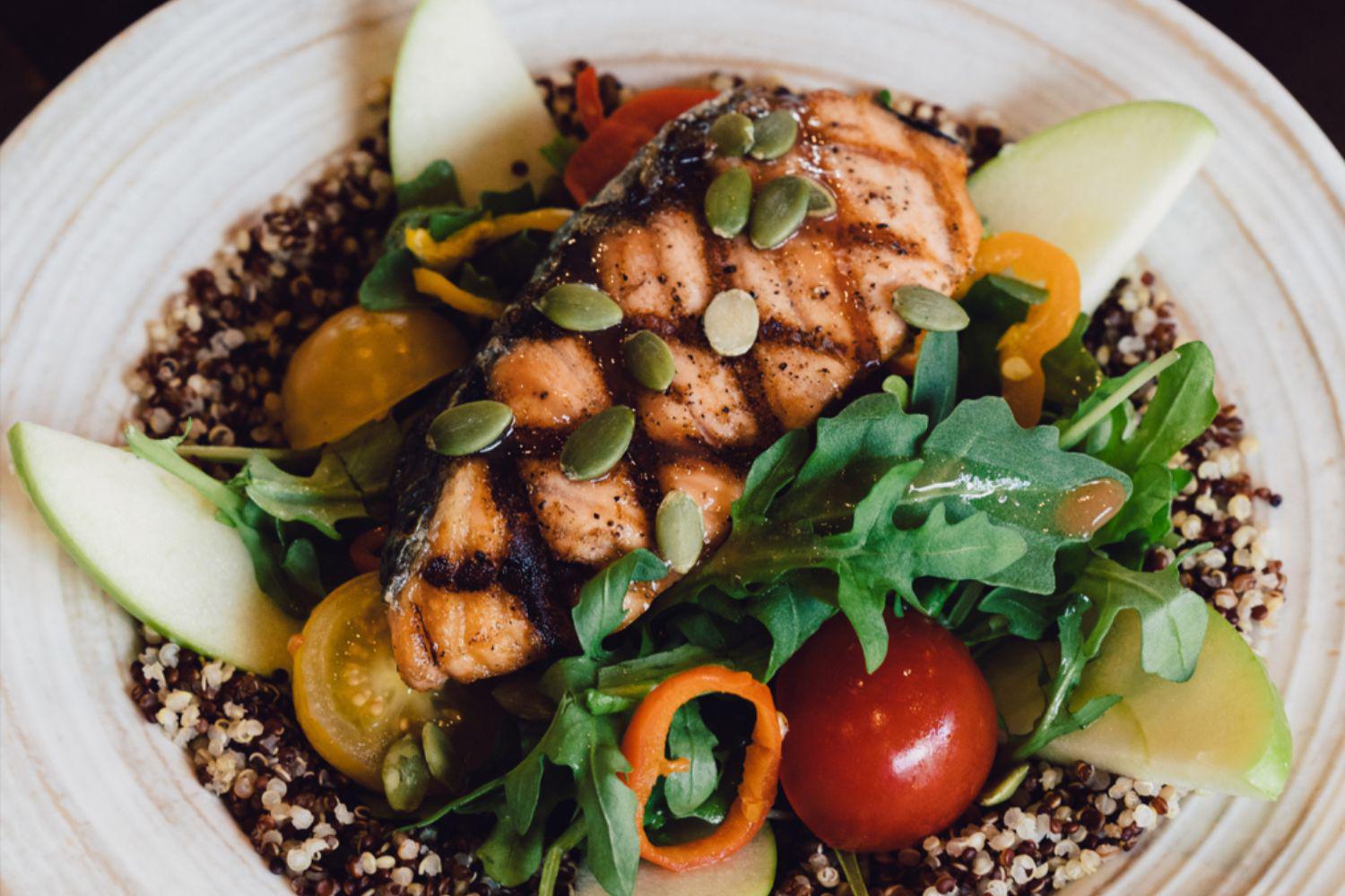 Healthy food at Canyon Ranch Tucson health spa resort