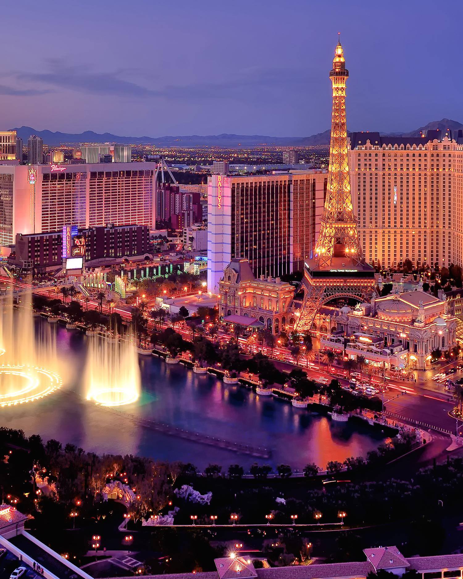 Las Vegas strip.