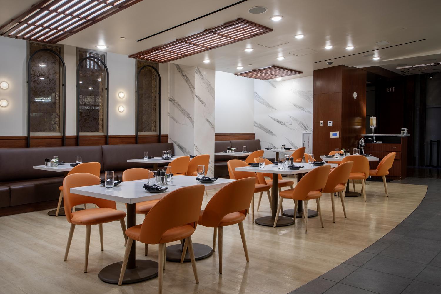 the newly updated canyon ranch cafe in the Las Vegas day spa