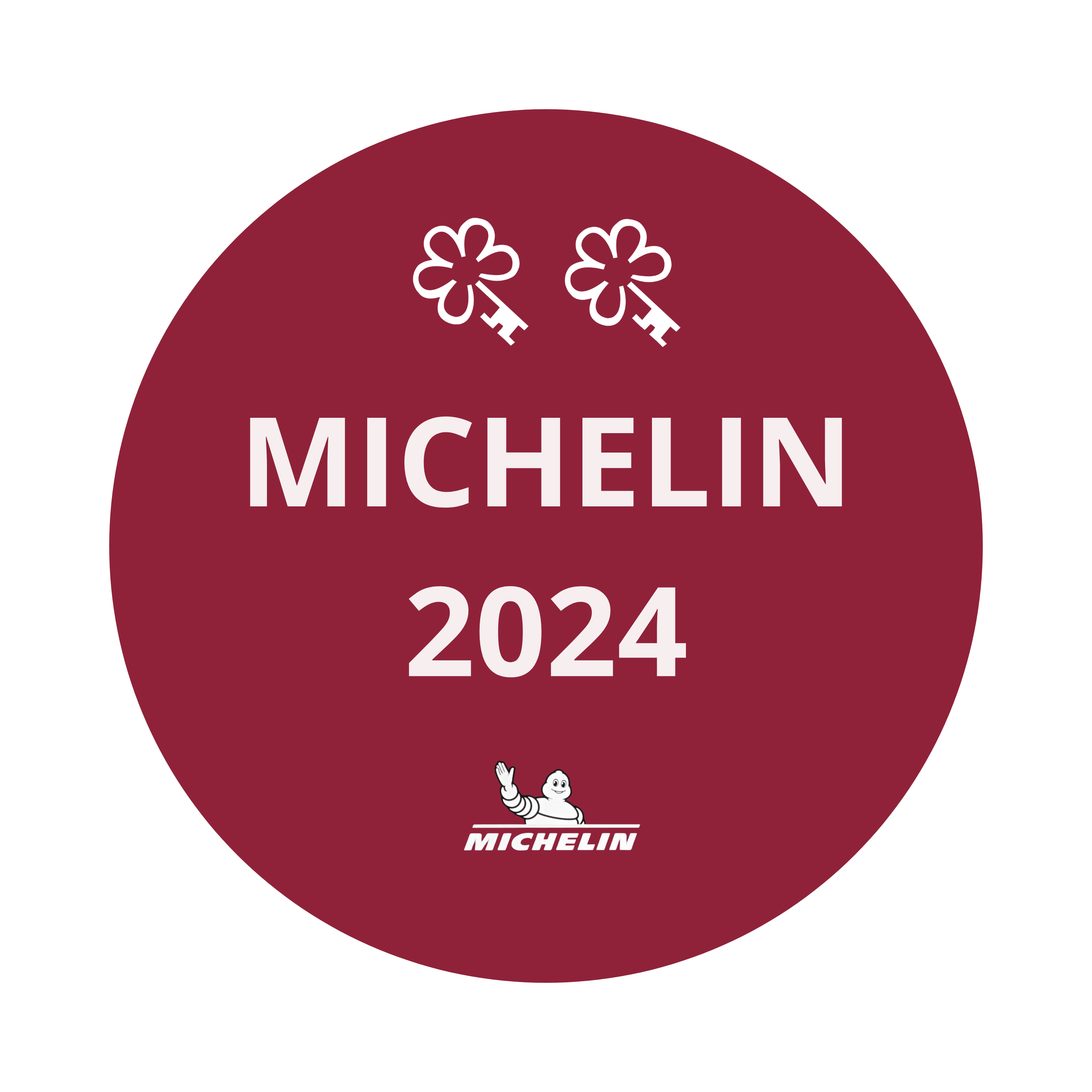 Michelin 2 Key Award logo