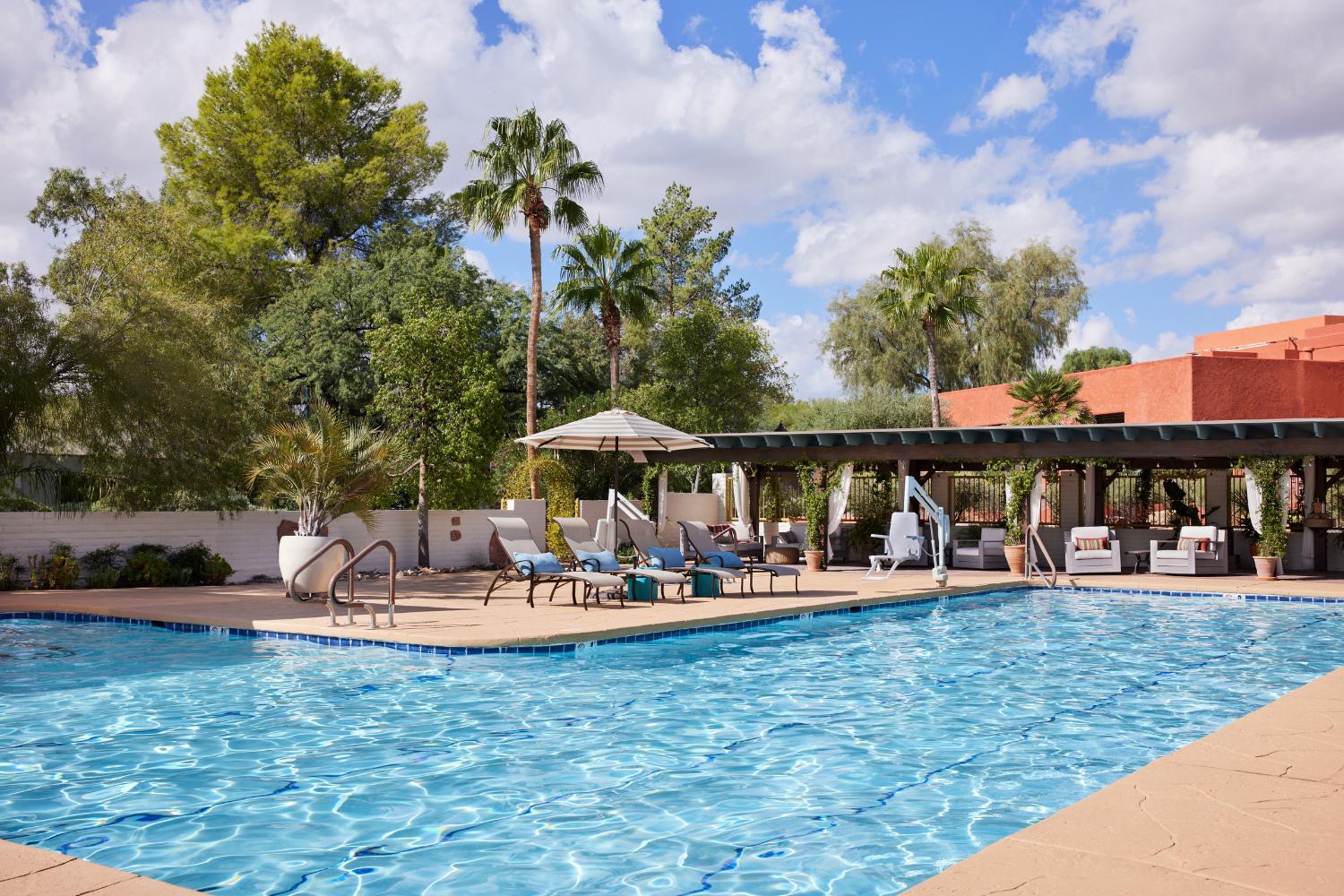 the L pool at Canyon Ranch Tucson Wellness Resort + Spa