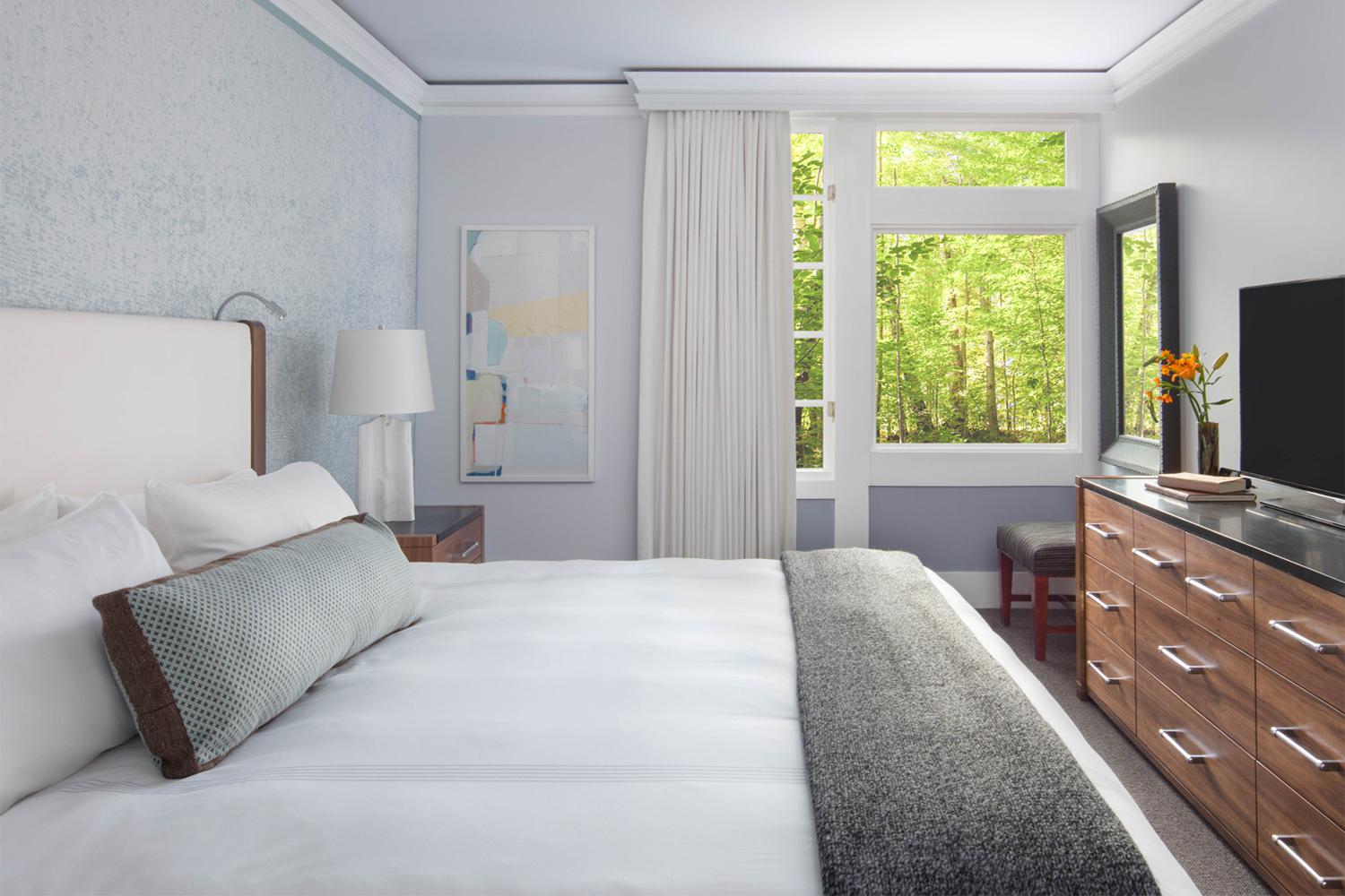 Luxury Suite at Canyon Ranch in Lenox.