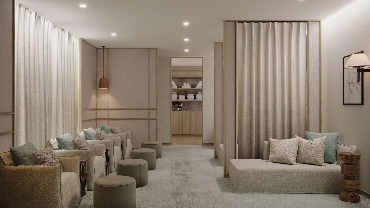 The relaxation at Canyon Ranch Fort Worth Wellness Club