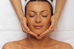 a woman getting the Omorovicza Blue Diamond Facial at Canyon Ranch Wellness club + Spa