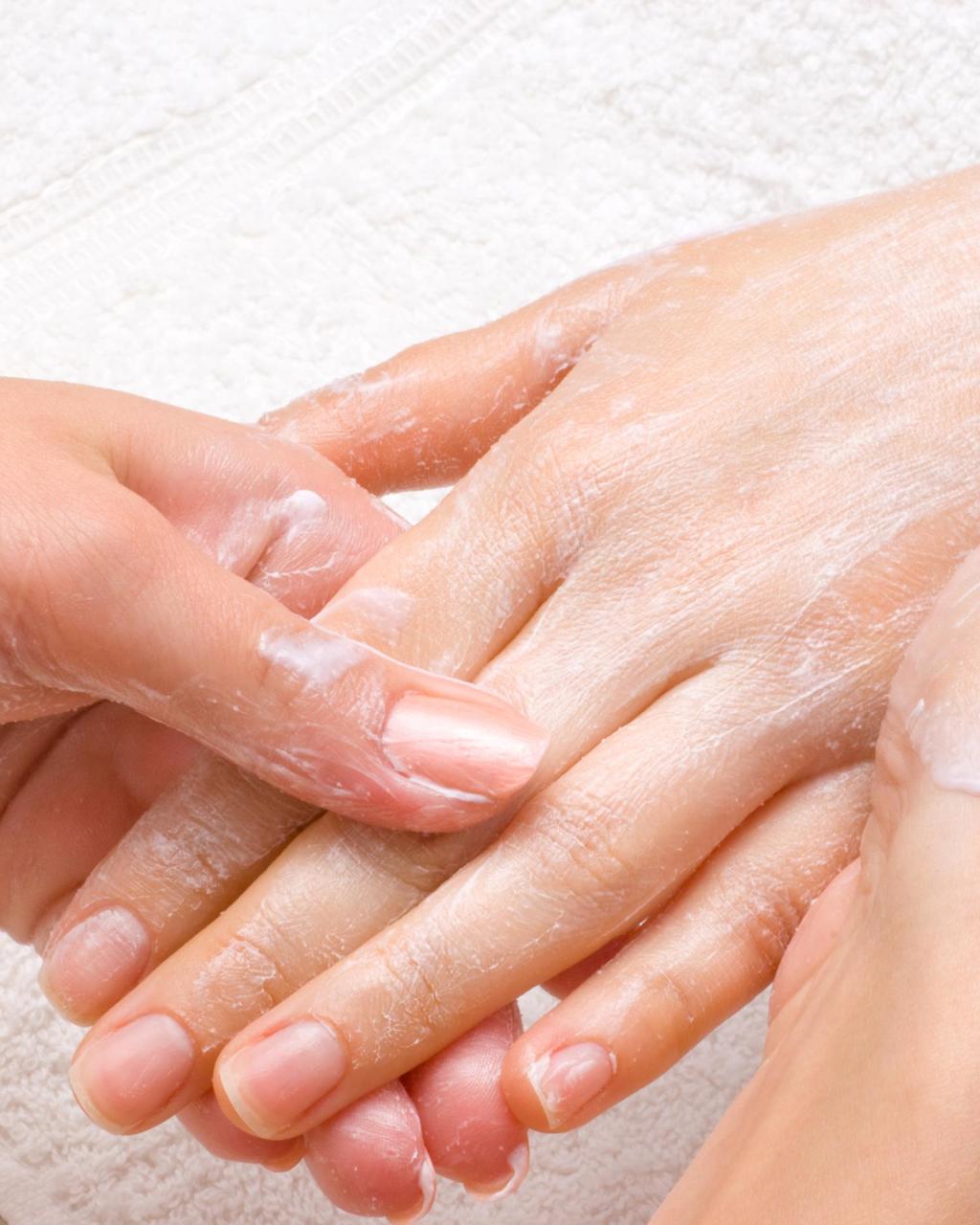 manicured hands at Canyon Ranch Fort Worth Wellness Club + Spa