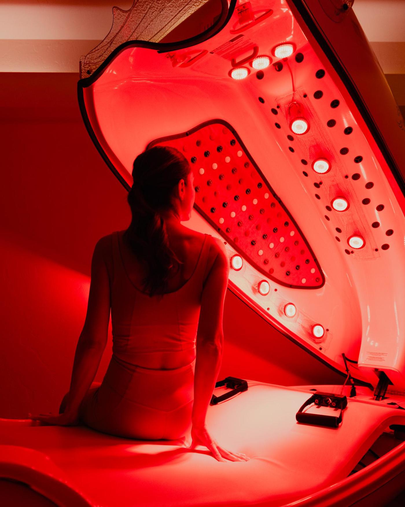 red light sauna