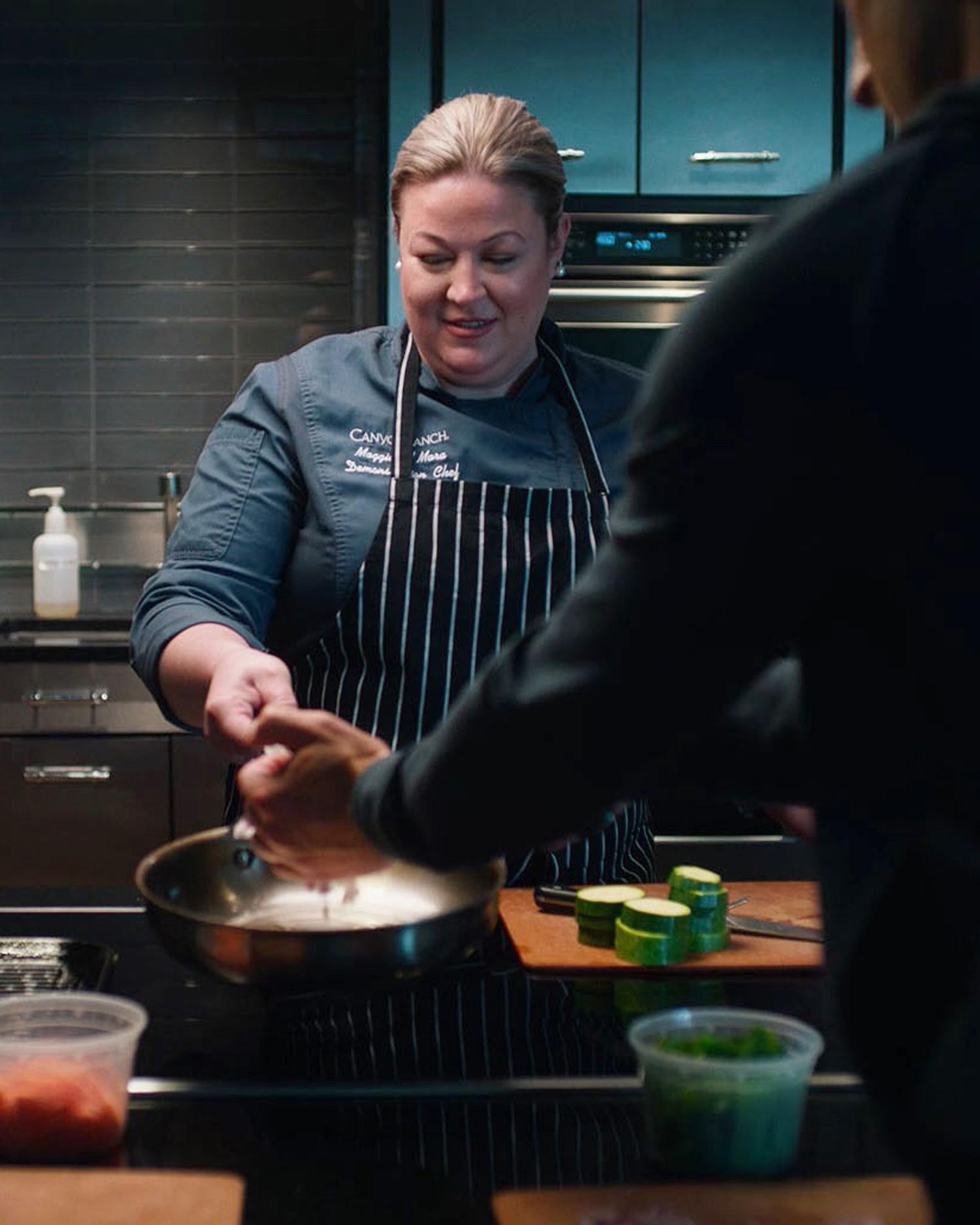 Image of Maggie O'Mara, Demonstration Chef at Canyon Ranch Lenox.