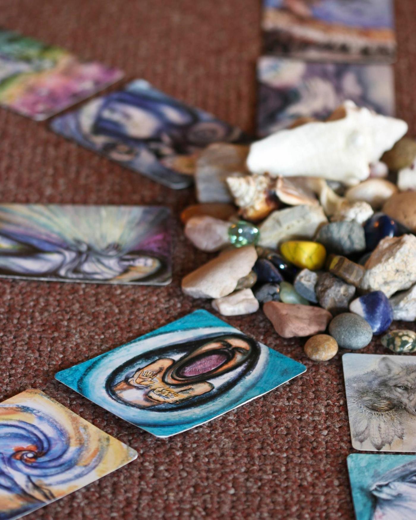 Soul journey cards at Canyon Ranch