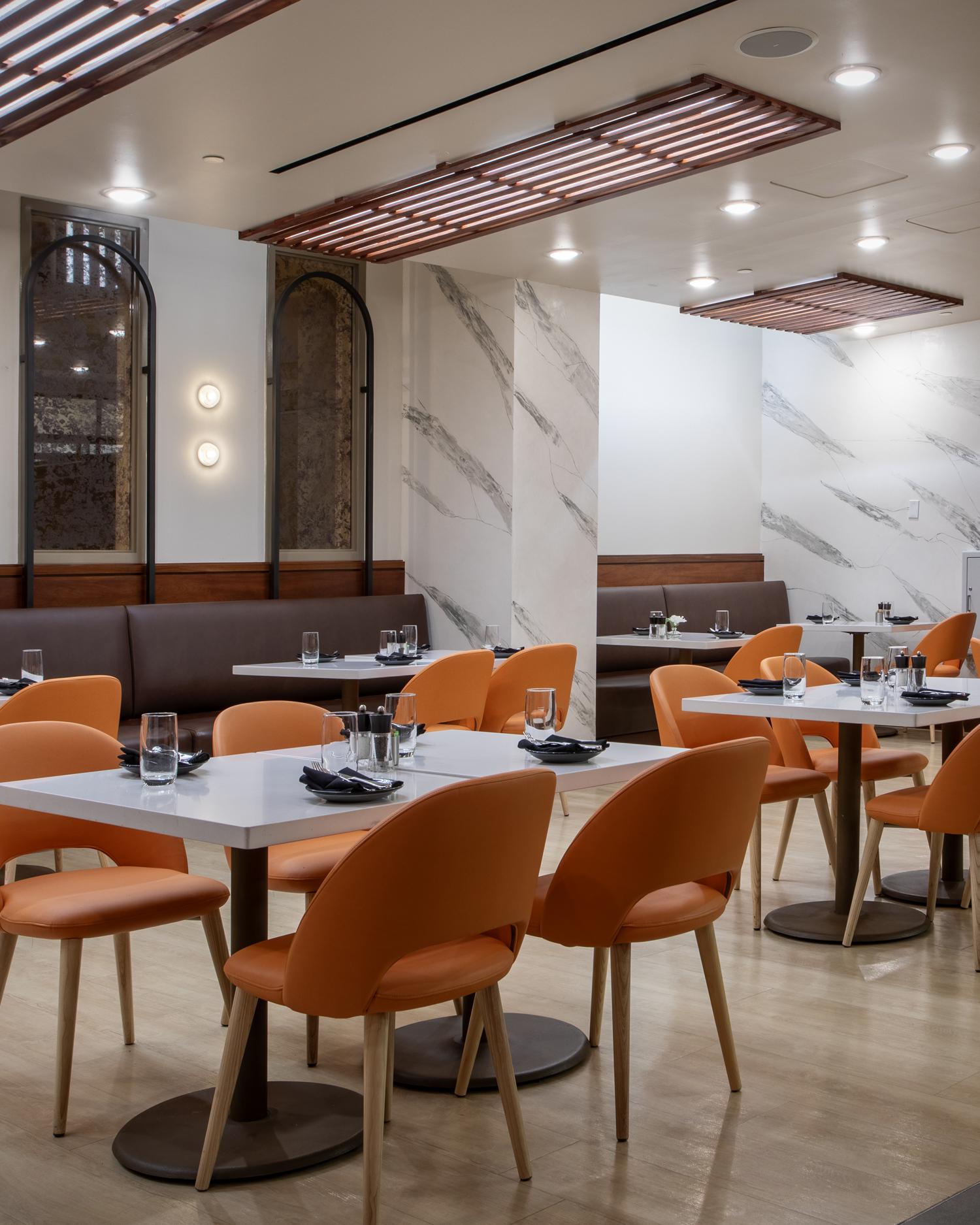 the newly updated canyon ranch cafe in the Las Vegas day spa