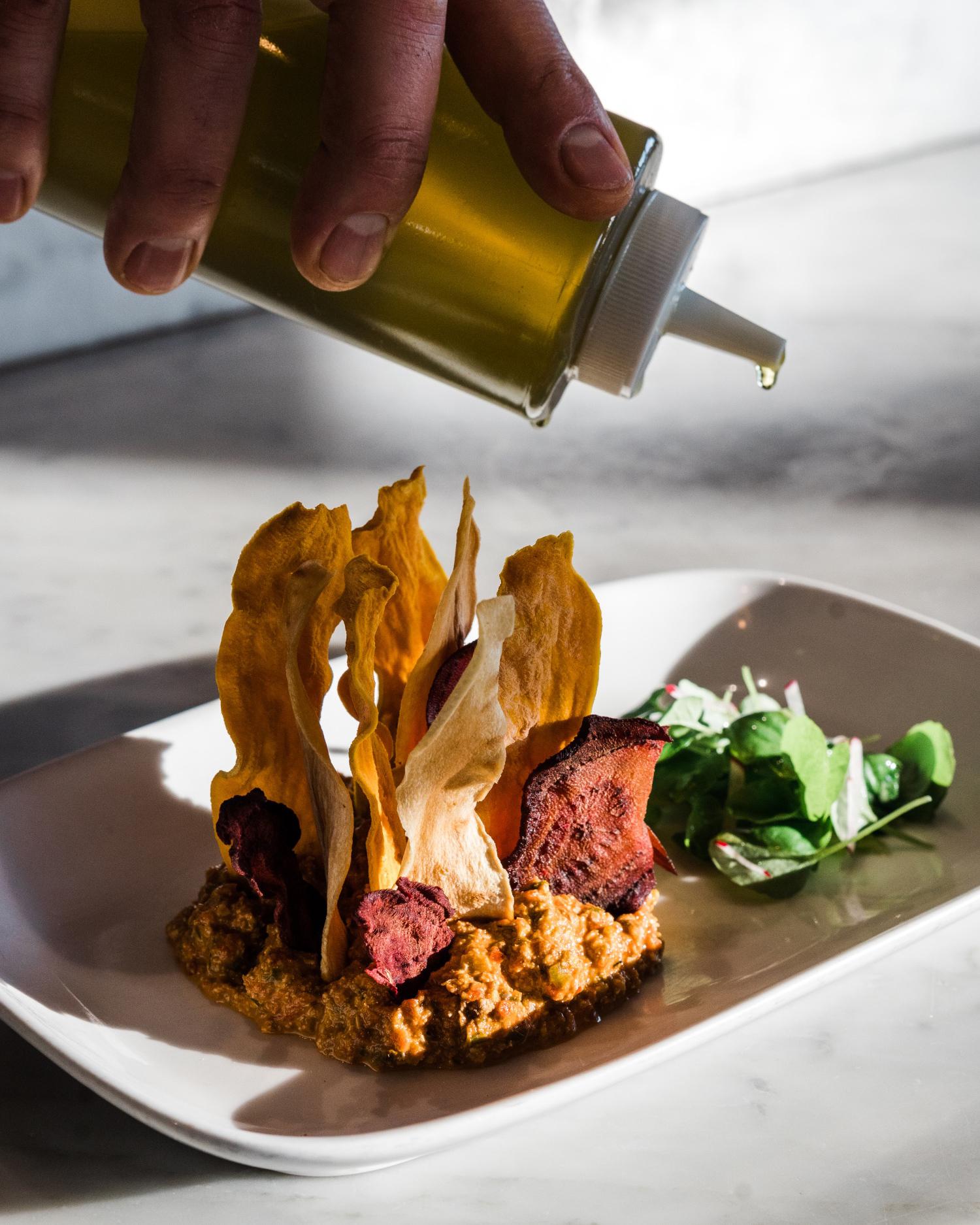 dining plate at Canyon Ranch Tucson