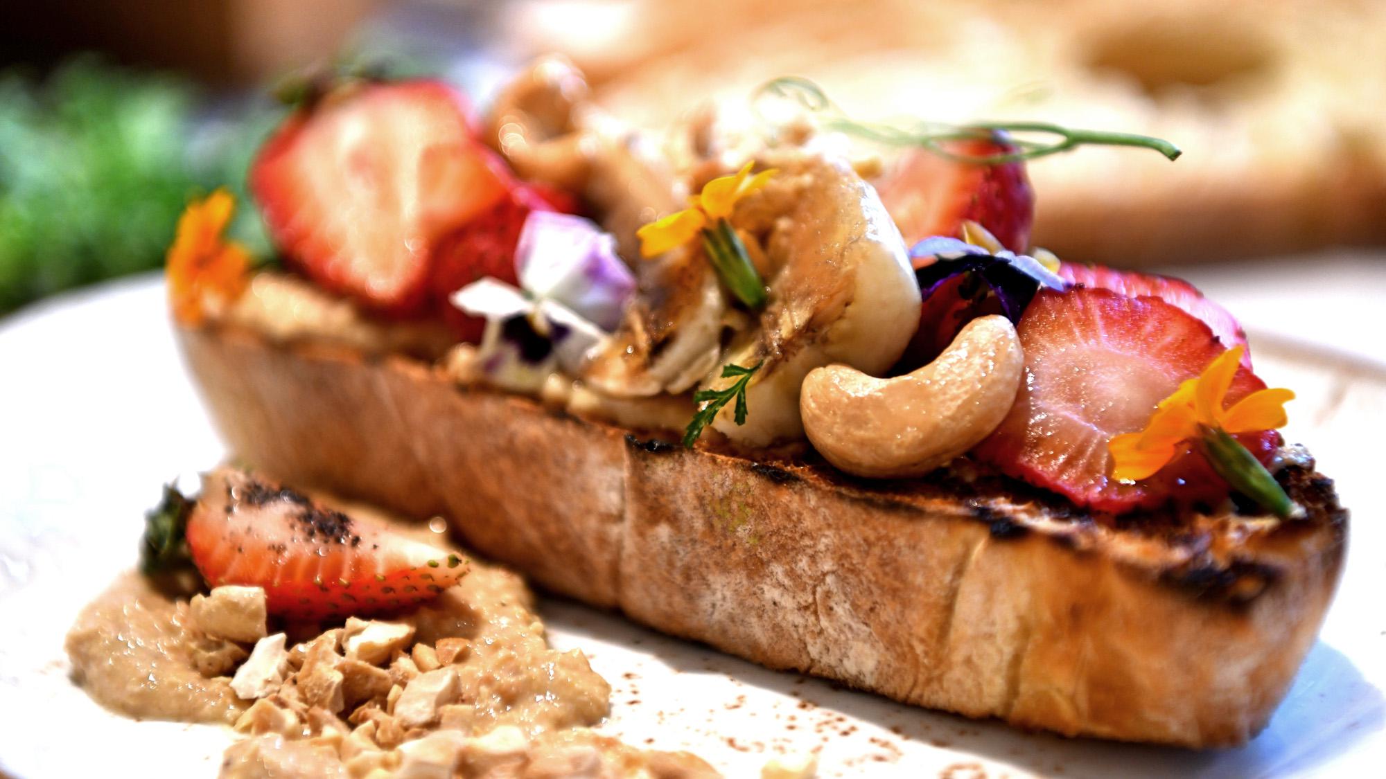 Photo of Cashew Ciabatta Toast -Truth & Tonic