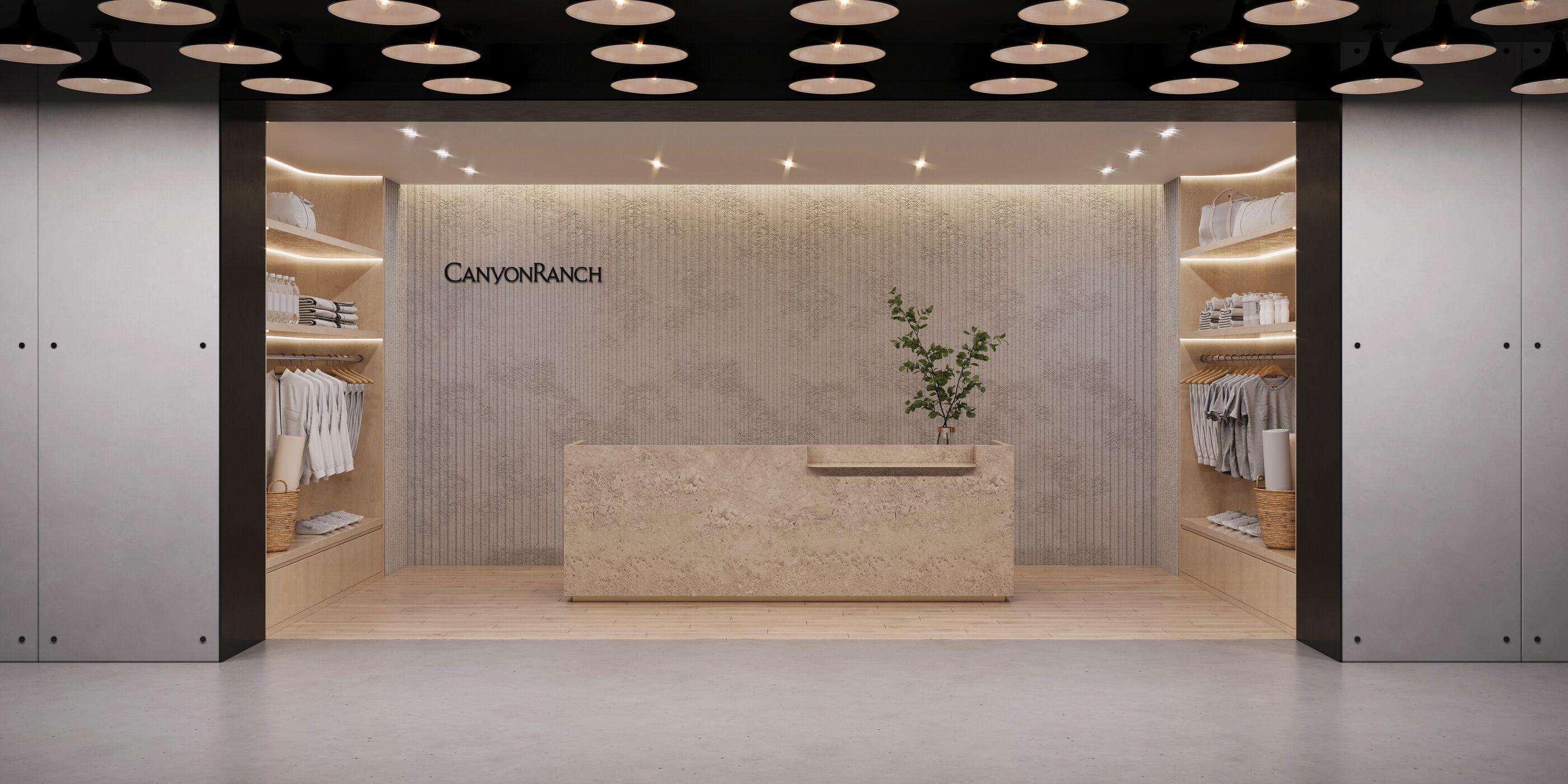 Canyon Ranch Ft. Worth Fitness Center Reception Desk