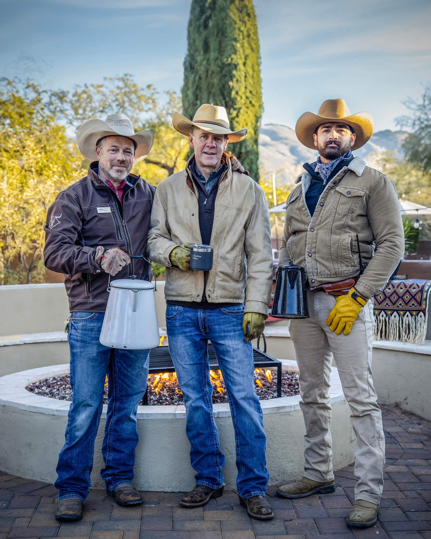 Cowboys serving copy