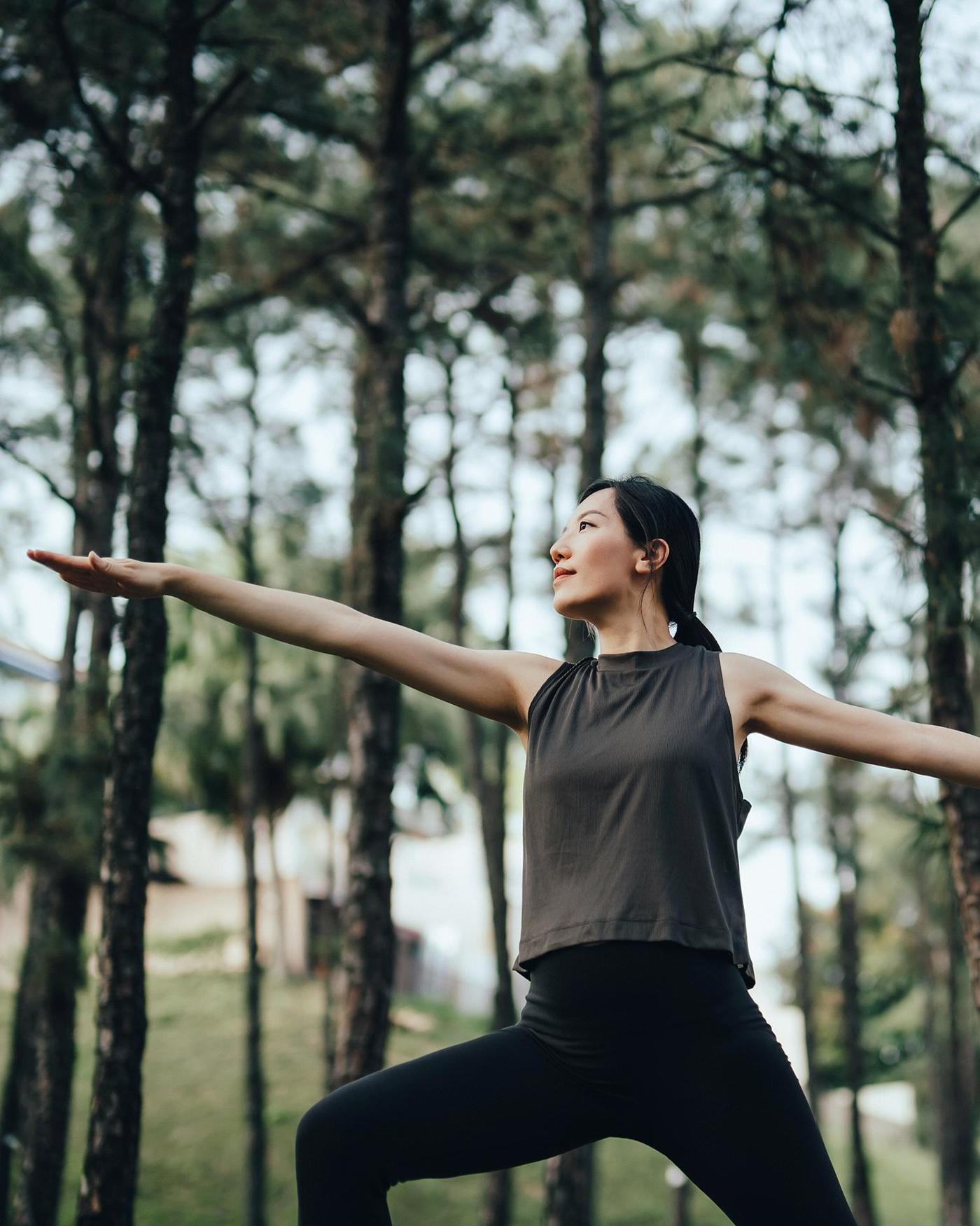 Group yoga class at Canyon Ranch Lenox.