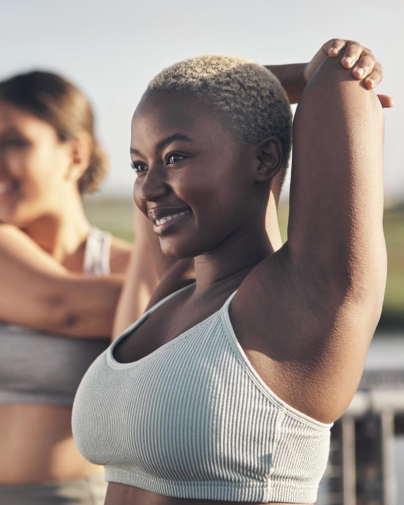 A woman exercising to lose weight