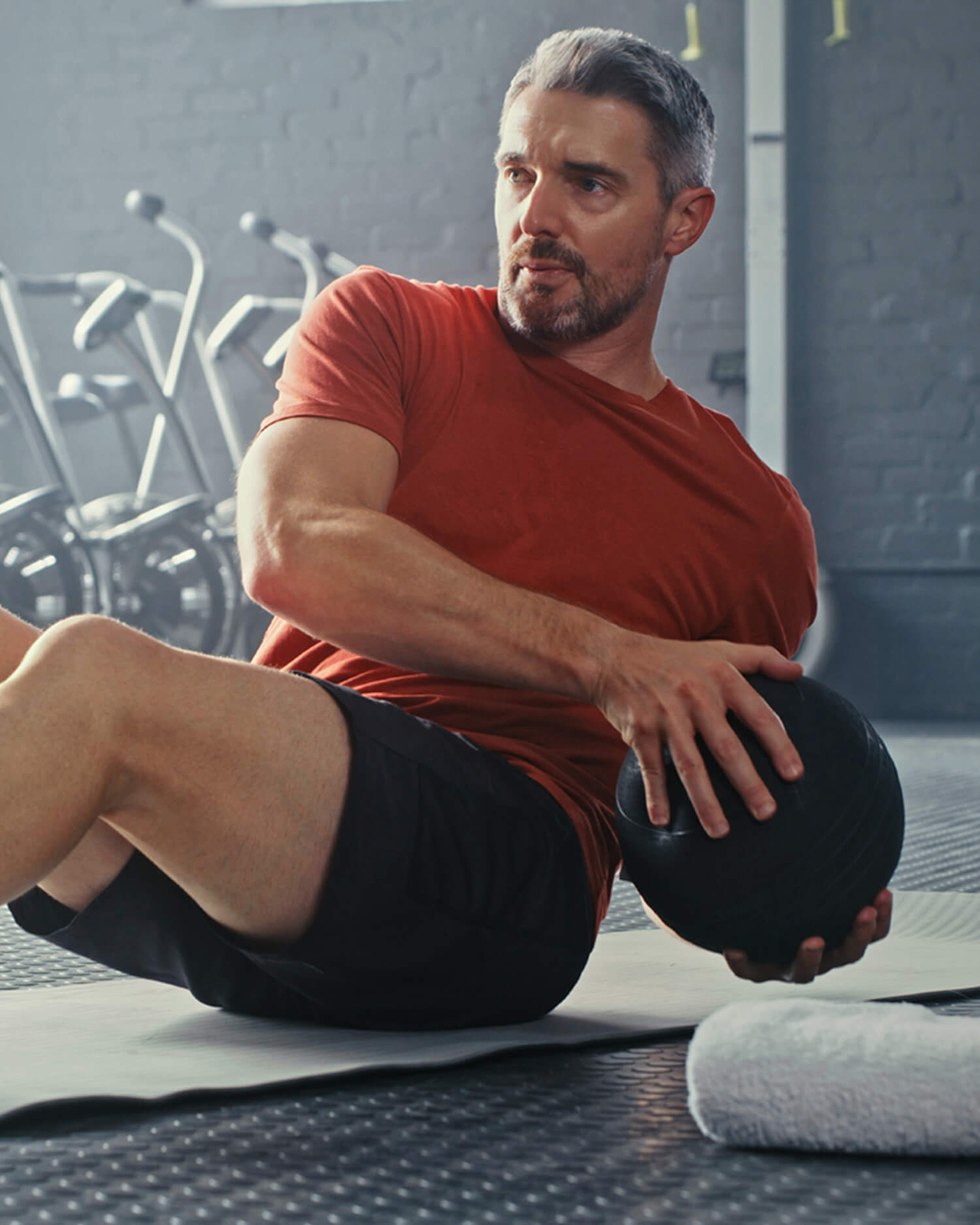 A man working out