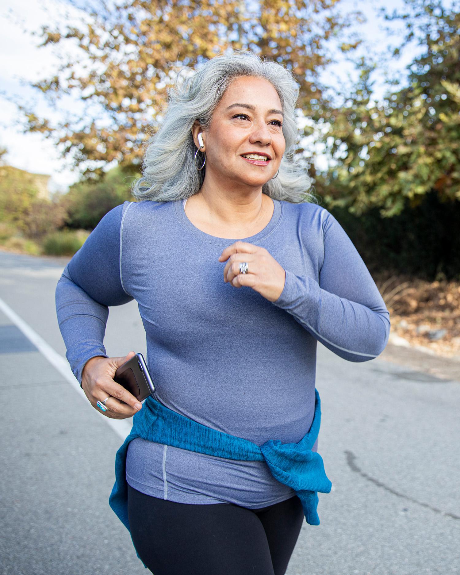 Woman running